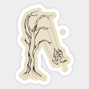 Branching Out Sticker